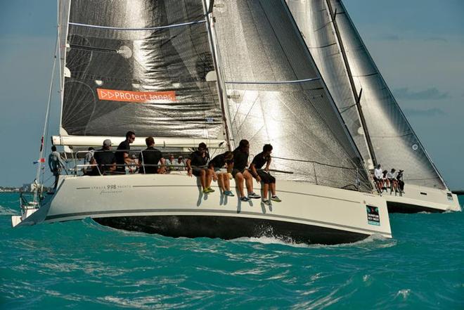 High Noise chasing Second Star in the ORC Class - Quantum Key West Race Week © PhotoBoat